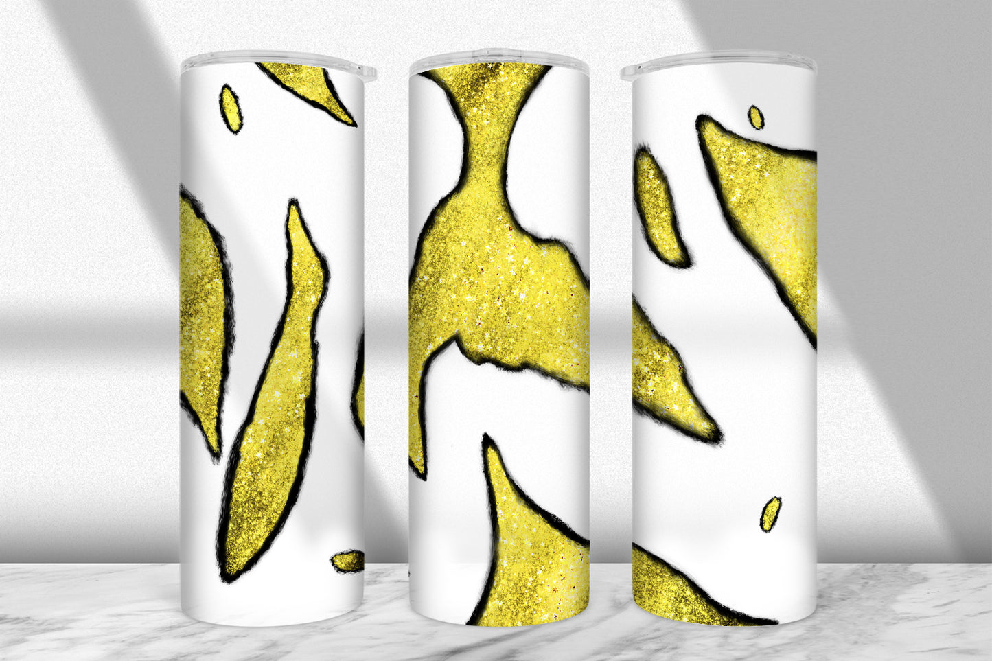 Geode Crystal Tumbler Wrap Bundle PNG — 7 Designs