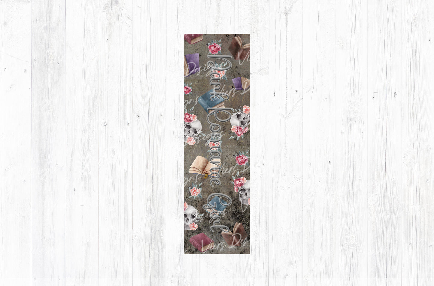 Dark Romance Girl Bookmark PNG