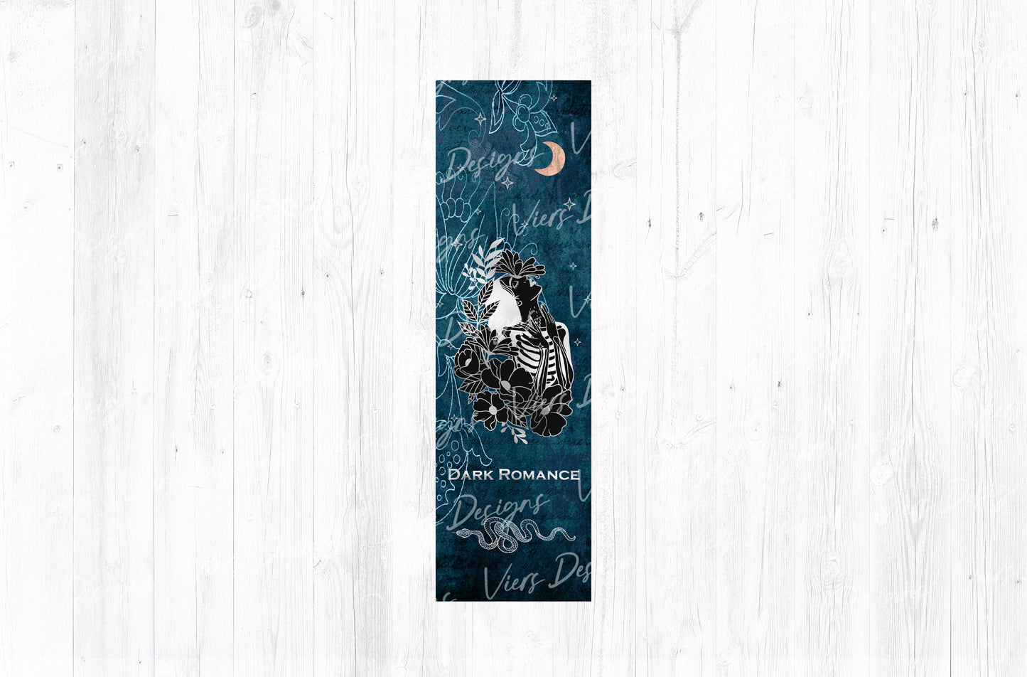 Dark Romance Gothic Bookmark PNG