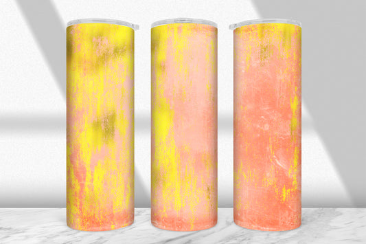 Distressed Pink & Gold Tumbler Wrap Bundle PNG