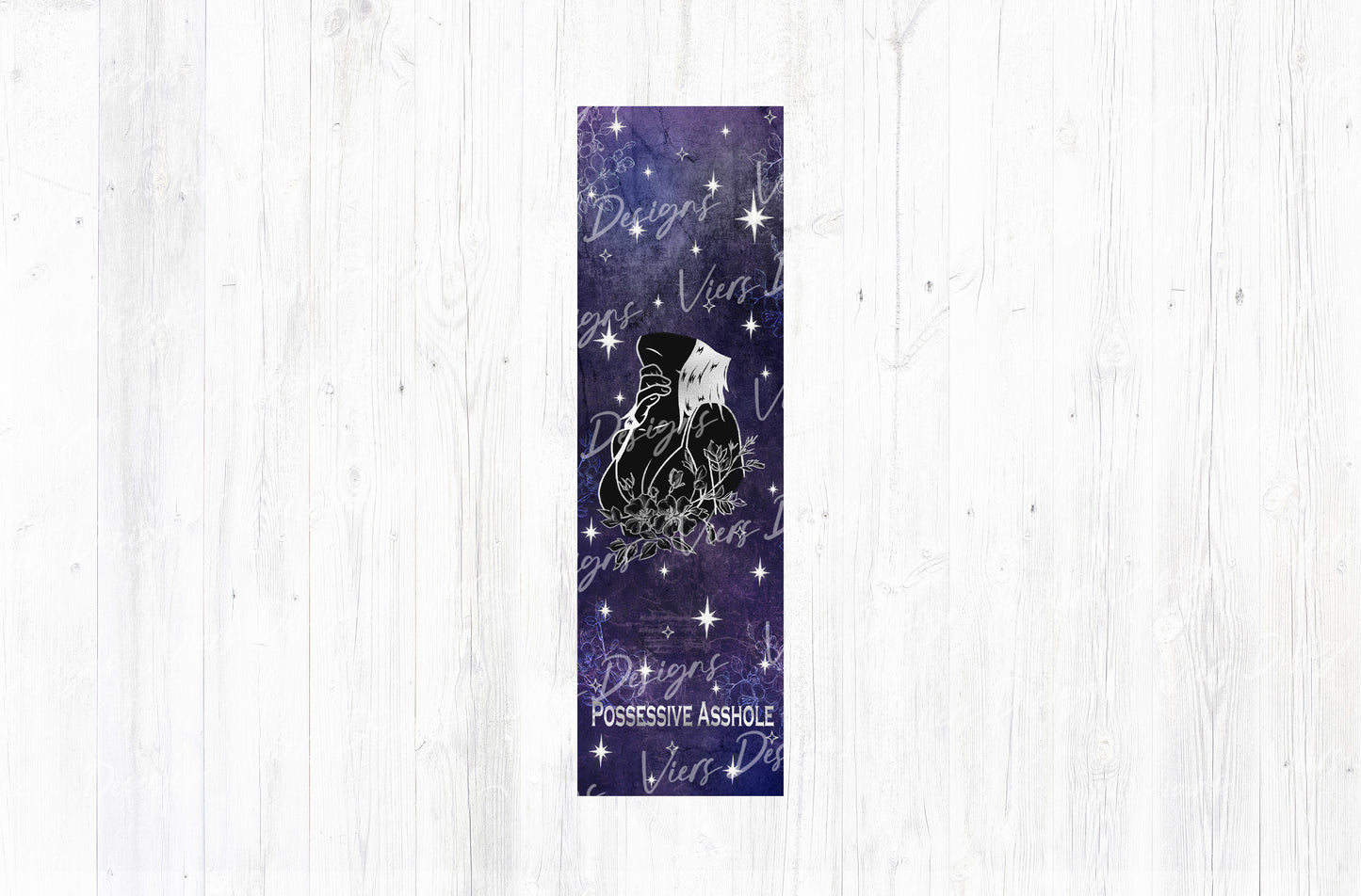 Possessive Asshole Gothic Bookmark PNG