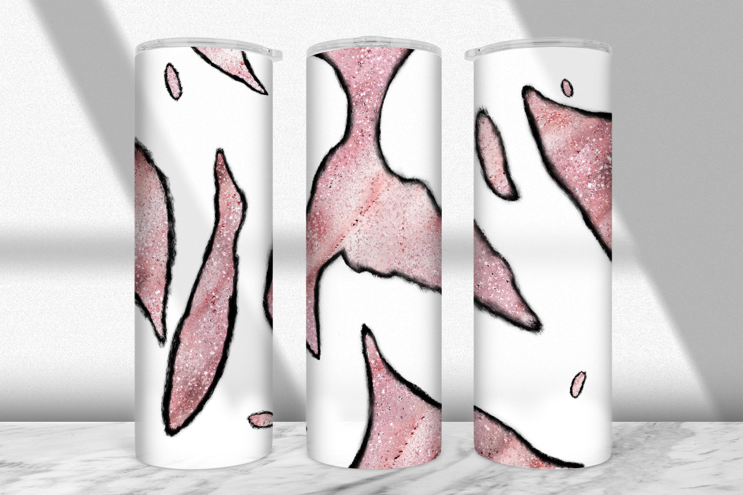 Geode Crystal Tumbler Wrap Bundle PNG — 7 Designs