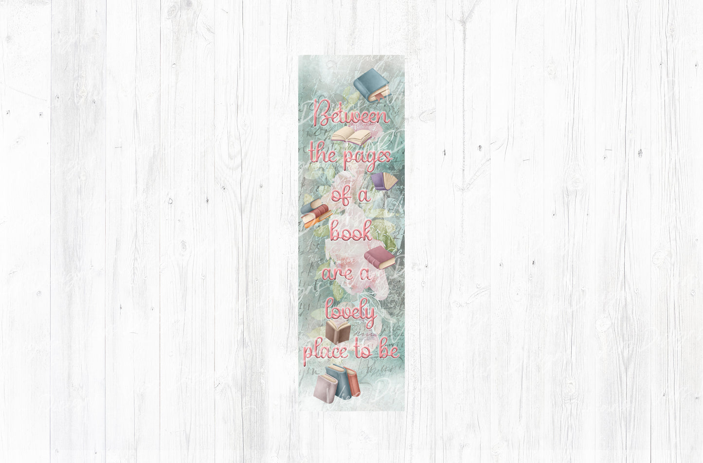 Between the Pages Bookmark Set PNG — 3 Colors