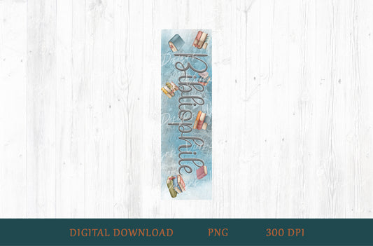 Bibliophile Bookmark PNG