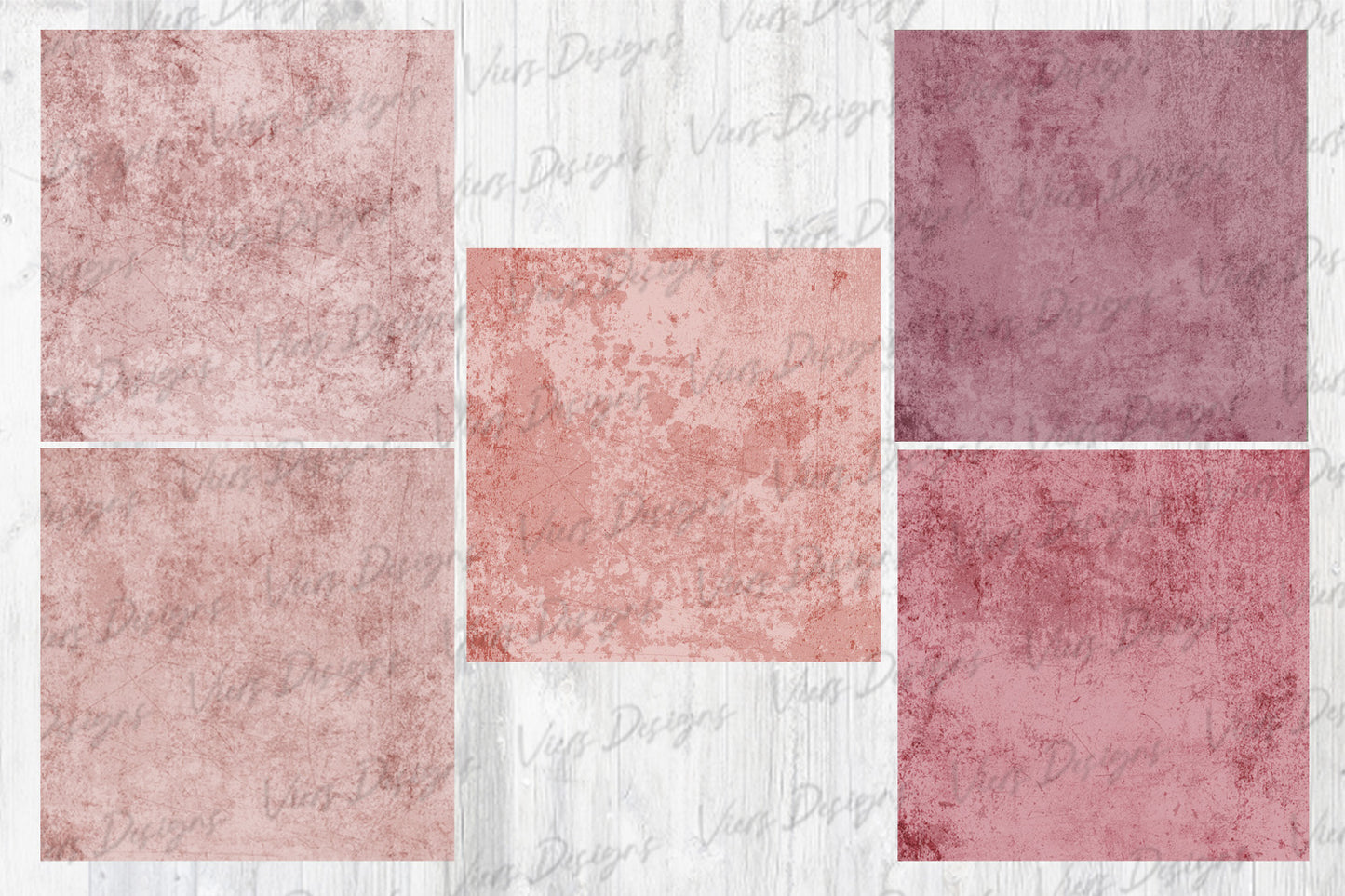 Blush & Sage Texture Digital Paper