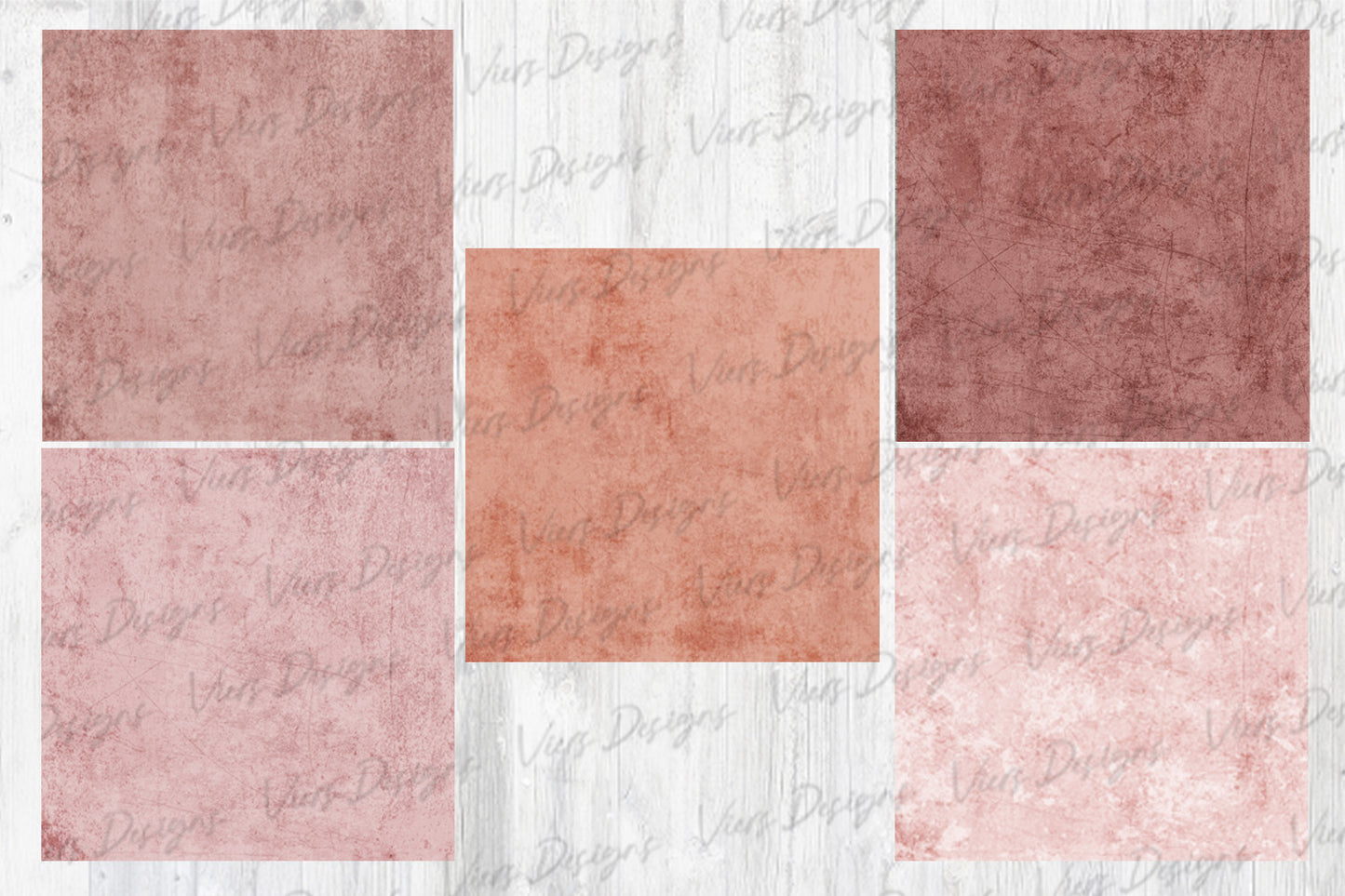 Blush & Sage Texture Digital Paper
