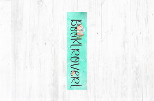 Booktrovert Bookmark PNG
