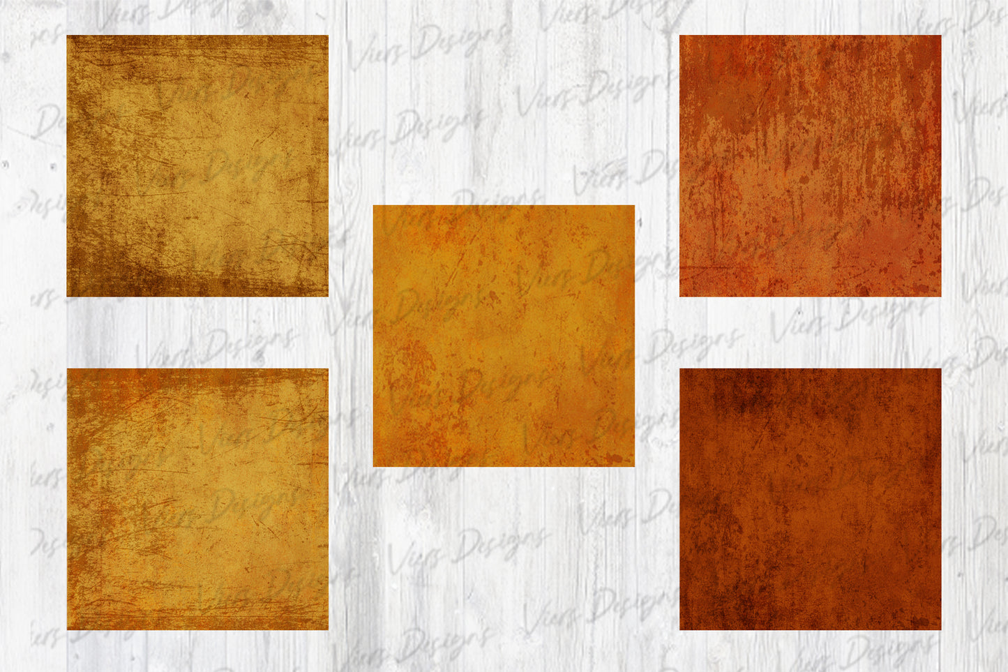 Fall Leaves Texture Digital Paper