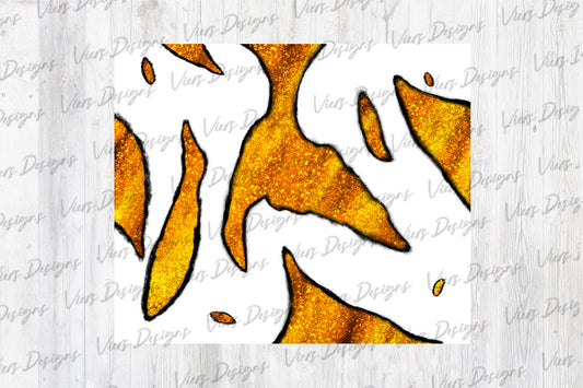 Orange Geode Crystal Tumbler Wrap PNG