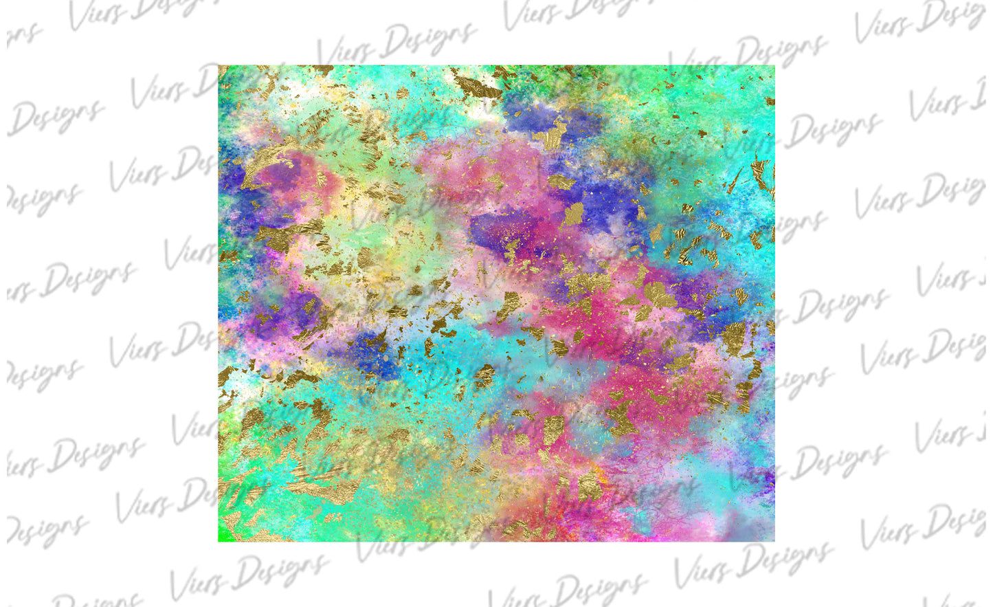 Opal Geode Tumbler Wrap PNG – 20oz Skinny Iridescent Design (Jewel Tone)