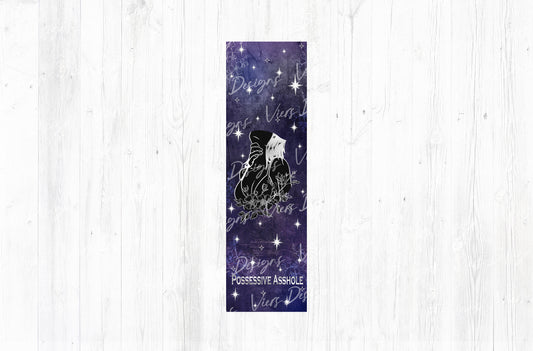 Possessive Asshole Gothic Bookmark PNG