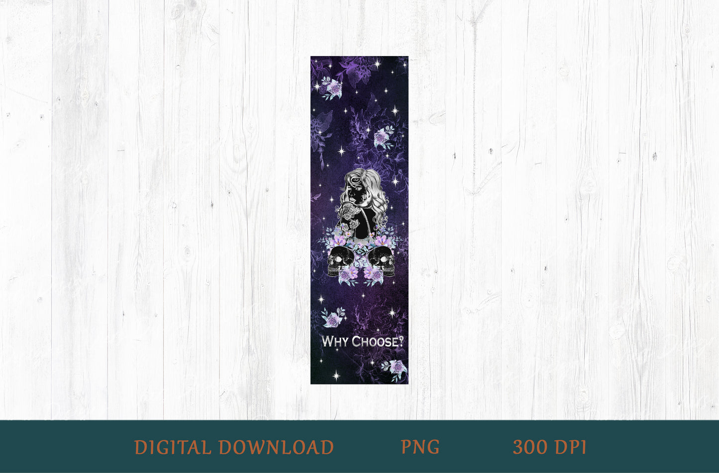 Why Choose Gothic Bookmark PNG